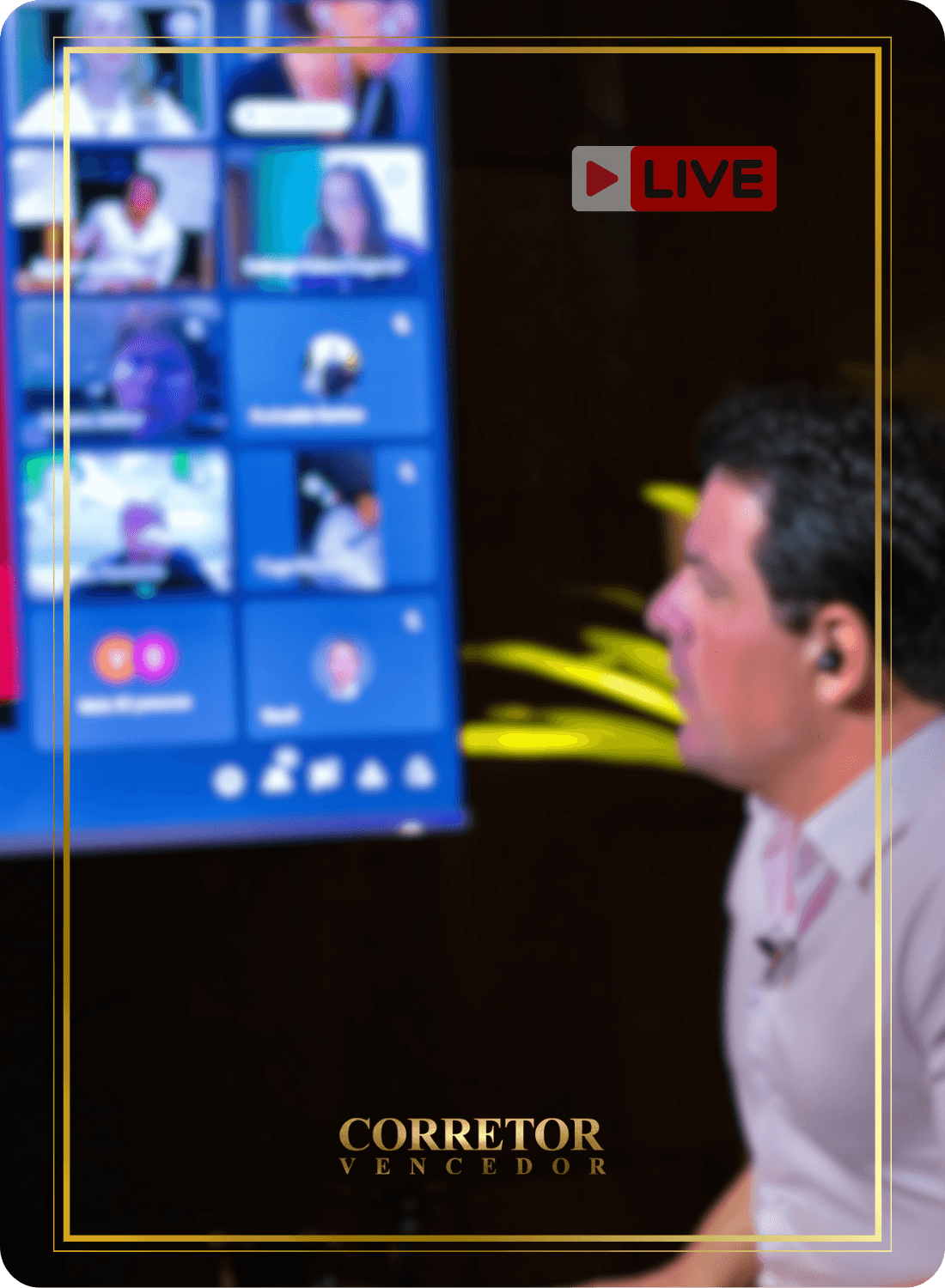 Mentoria mensal ao vivo