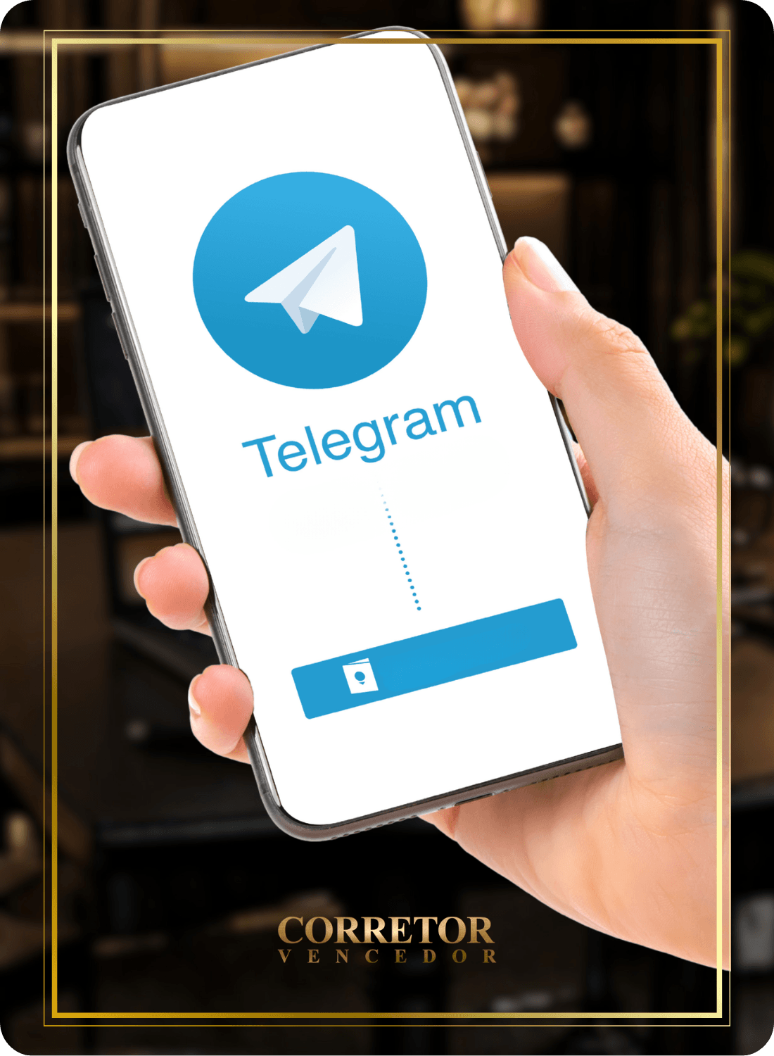 Grupo de alunos no Telegram